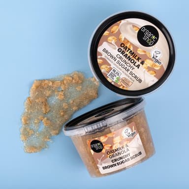 Organic Shop 250ml Body Scrub Oatmilk & Crunchy Granola view 2