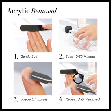 Nail HQ 100% Acetone Nail Polish Remover - 400ml - Express & Easy view 4