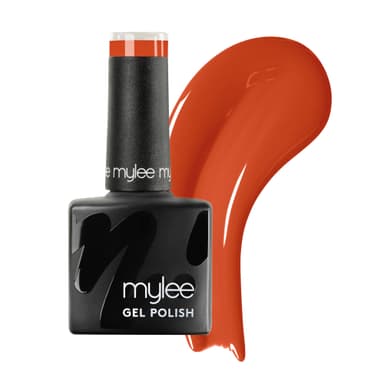 Mylee Gel Nail Polish 8ml [Orange Crush ] - UV/LED Soak-Off Nail Art Manicure Pedicure for Professional, Salon & Home Use [Yellow/Orange Range] - Long Lasting & Easy to Apply view 1