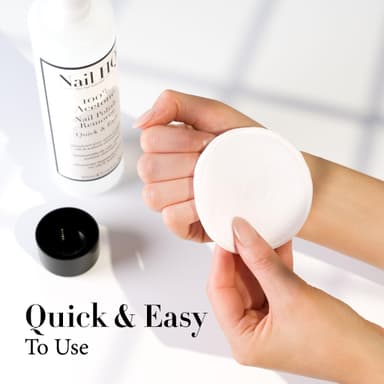 Nail HQ 100% Acetone Nail Polish Remover - 400ml - Express & Easy view 3