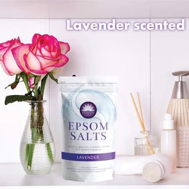 Elysium Spa Natural Lavender Epsom Salts 1Kg (Pack of 2) view 4