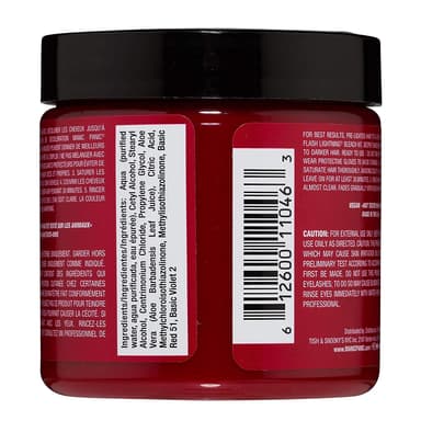 Manic Panic Cleo Rose Classic Creme, Vegan, Cruelty Free, Red Semi Permanent Hair Dye 2 x 118 ml view 2