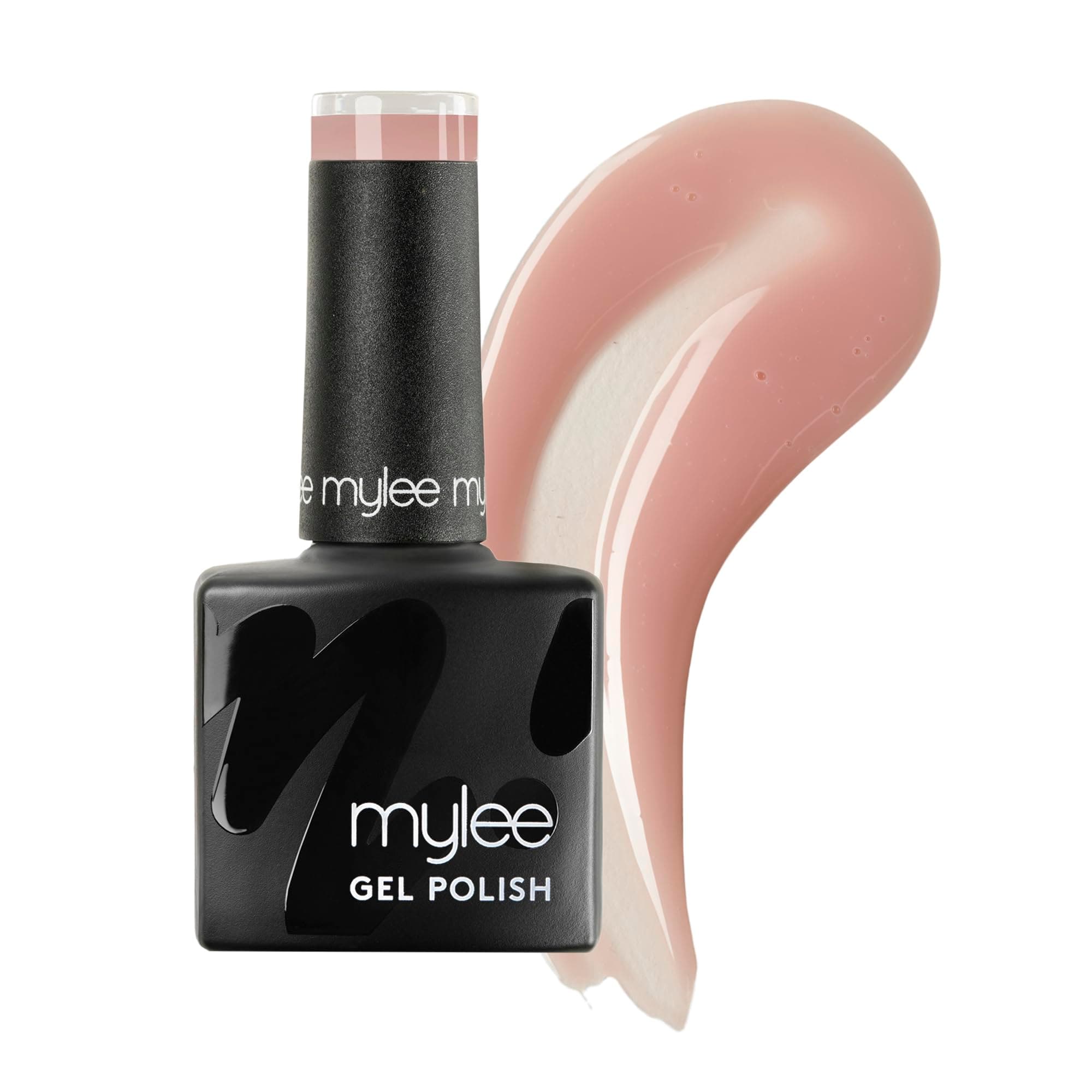 Mylee Semi-Permanent Gel Nail Polish 10ml [For Your Eyes Only] – UV/LED Manicure and Pedicure, Professional and Home Use, Long Lasting, Easy to Apply [Nude Range] Vegan & Cruelty Free