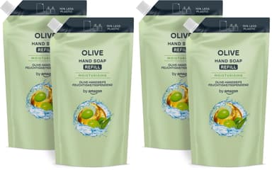 by Amazon Olive Hand Soap Refill, 2 x 1000ml (Pack of 2) view 1