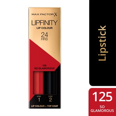 Max Factor Lipfinity Lipstick, 125 So Glamorous view 3
