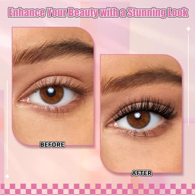 Individual Cluster Lashes Extensions 132PCS 40D 0.07 D Curl 8-16mm Mixed Trays Individual Eyelashes DIY Multiple Shapes Eyelash Extensions Customize Your Look at Home for Beginners… view 3