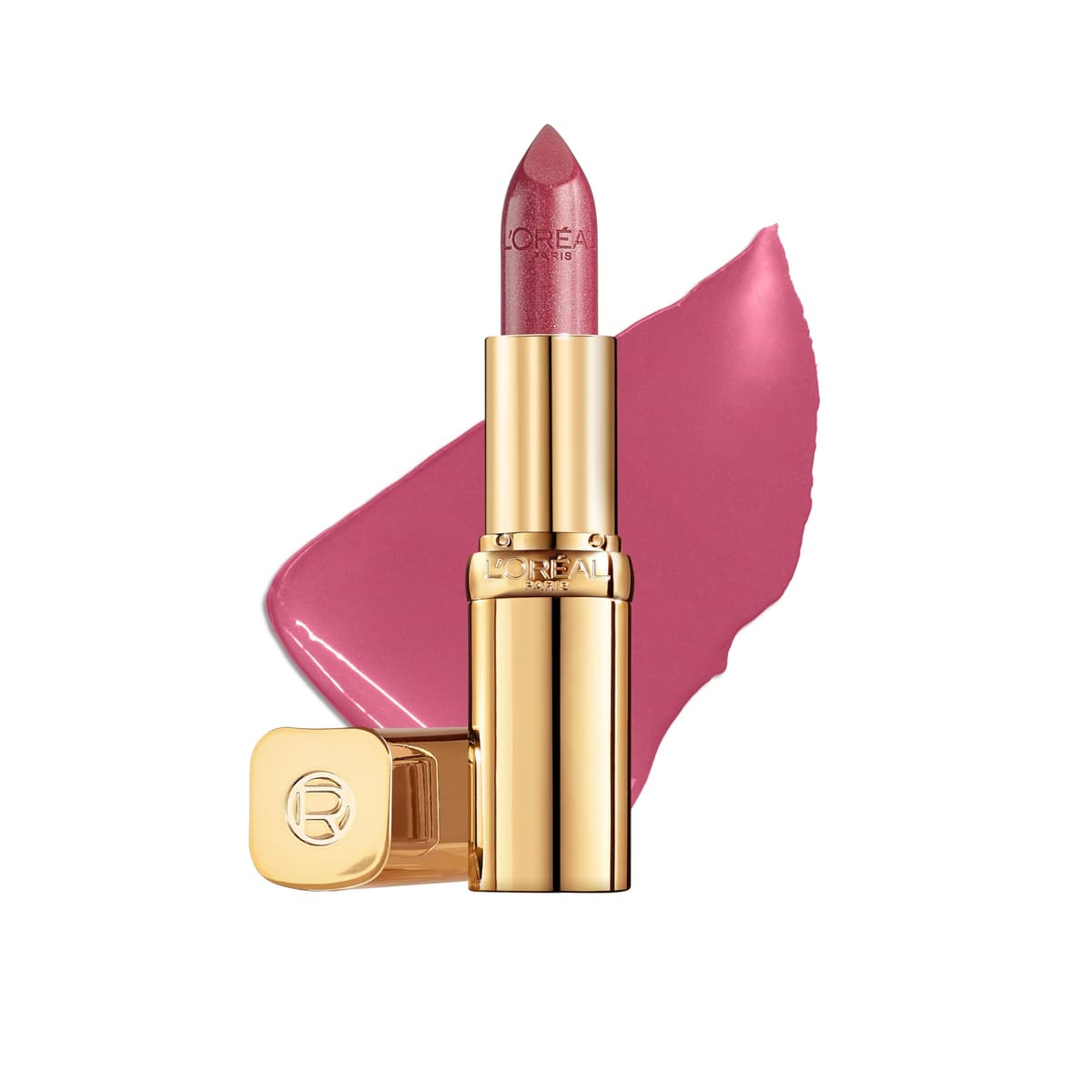L'Oréal Paris Color Riche Satin Smooth Lipstick, Moisturising Pure Pigment Lip Colour, With Omega 3 & Vitamin E, 258 Blush