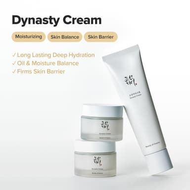 Beauty of Joseon Dynasty Cream Hydrating Face Moisturizer for Dry, Sensitive Skin, Korean Skincare for Men and Women 50ml, 1.69 fl.oz. view 2