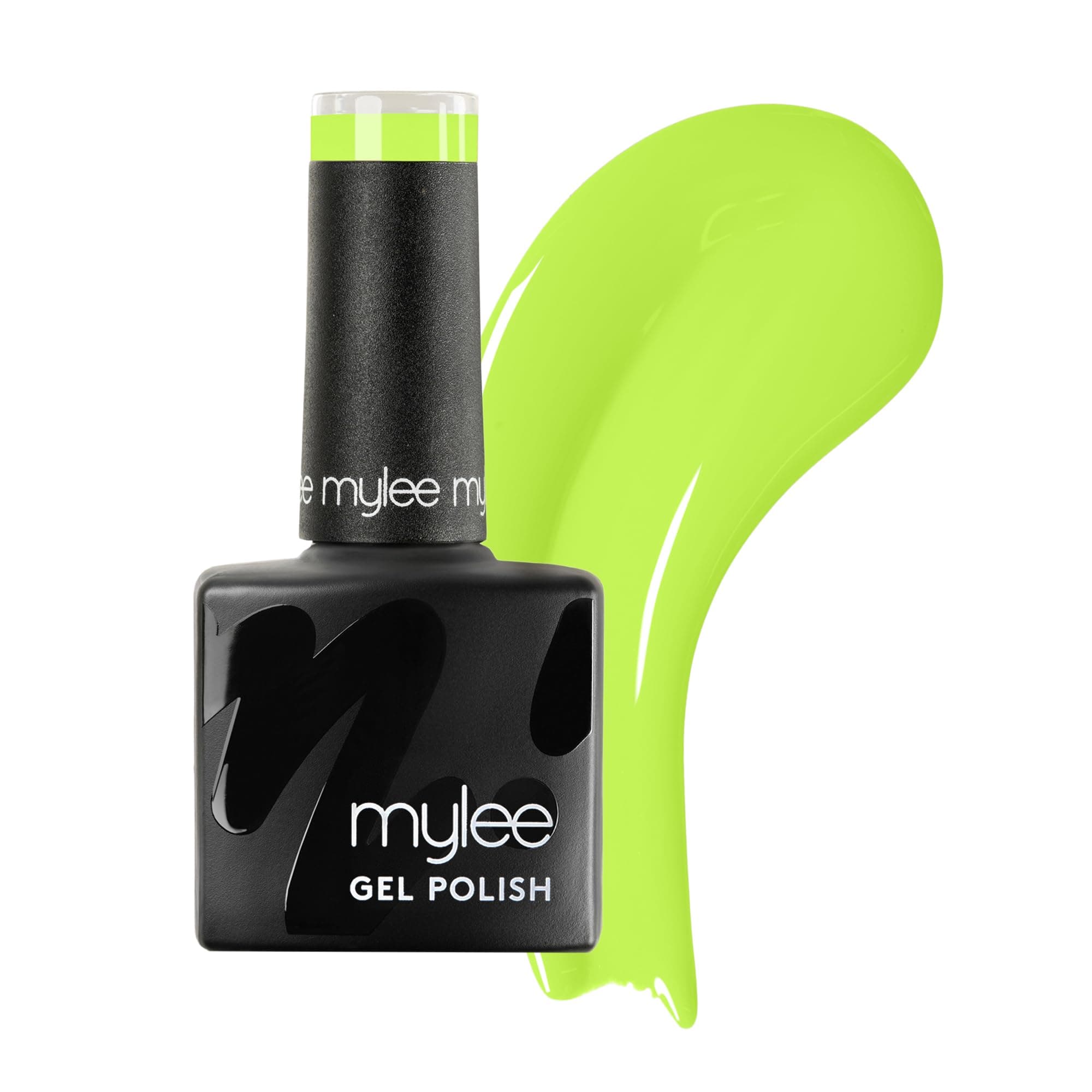 Mylee Gel Nail Polish 8ml [Margarita] - UV/LED Soak-Off Nail Art Manicure Pedicure for Professional, Salon & Home Use [Neon Range] - Long Lasting & Easy to Apply
