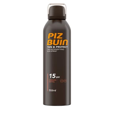 Piz Buin Tan and Protect Intensifying Sun Spray SPF 15, 150ml view 1