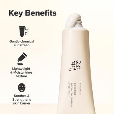 Beauty of Joseon Relief Sun Rice Probiotics SPF 50+ PA++++ Korean Sunscreen sunblock for Face Daily Sunscreen for Men Women Skincare 50ml view 4