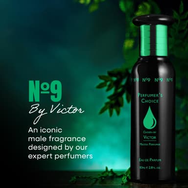 PERFUMER'S CHOICE No 9 Victor Perfume for Men. 83ml Eau de Parfum, Luxury Fragrance - Mens Aftershave, Long Lasting Fragrance by Milton-Lloyd view 4