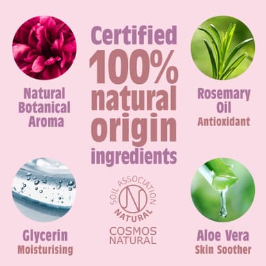 Salt of the Earth - Refillable Natural Deodorant Spray - 100% Natural Origin Ingredients - Peony Blossom - Suitable For Women, Men & Kids - Vegan - Smart Refillable Format - 100ml view 3