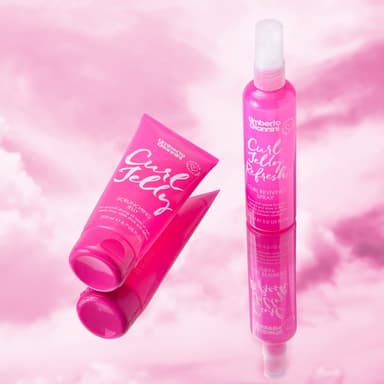 Umberto Giannini Curl Jelly Hair Kit - Includes 4 Products to Wash + Style your Curls - Cult Favorite Curl Jelly - Shampoo, Conditioner, Curl Cream - For Curls, Waves & Coils view 3