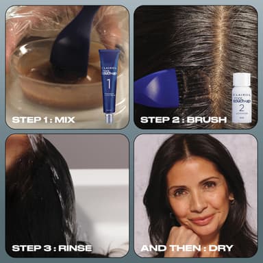 Clairol Root Touch-Up Permanent Hair Dye, 6A Light Ash Brown view 2