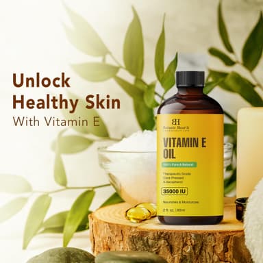 Botanic Hearth Massage Oil |Refreshing, Relaxing Massage Oils for Muscle Relaxing & Joint Comfort | Made with Natural Oils | for All Skin Types, for Men & Women | Vitamin-E Oil 2 Fl Oz view 3