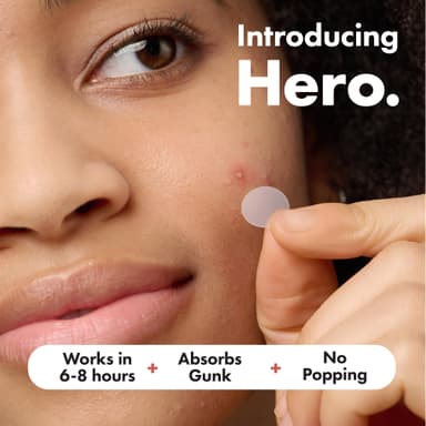 Mighty Patch Original Spot Patches by Hero Cosmetics, Day & Night Time Acne Treatment, Clear Spot Remover Hydrocolloid Patches, Anti Acne Dots, Spot Treatment Pimple Stickers - 36 Patches view 4