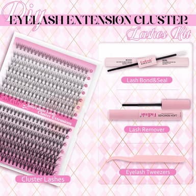 FADLASH 10D+20D 0.07mm C Curl 8-16mm Wispy Fluffy Russian Natural Cat-Eye Lashes DIY Eyelash Extensions view 3