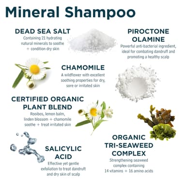 Sea Magik - Salicylic Acid Shampoo and Scalp Mask Set for Sensitive and Dry Scalp and Hair, Infused with Strengthening Seaweed, Long Lasting Hydration, Vegan, Cruelty Free (300ml + 150ml) view 3