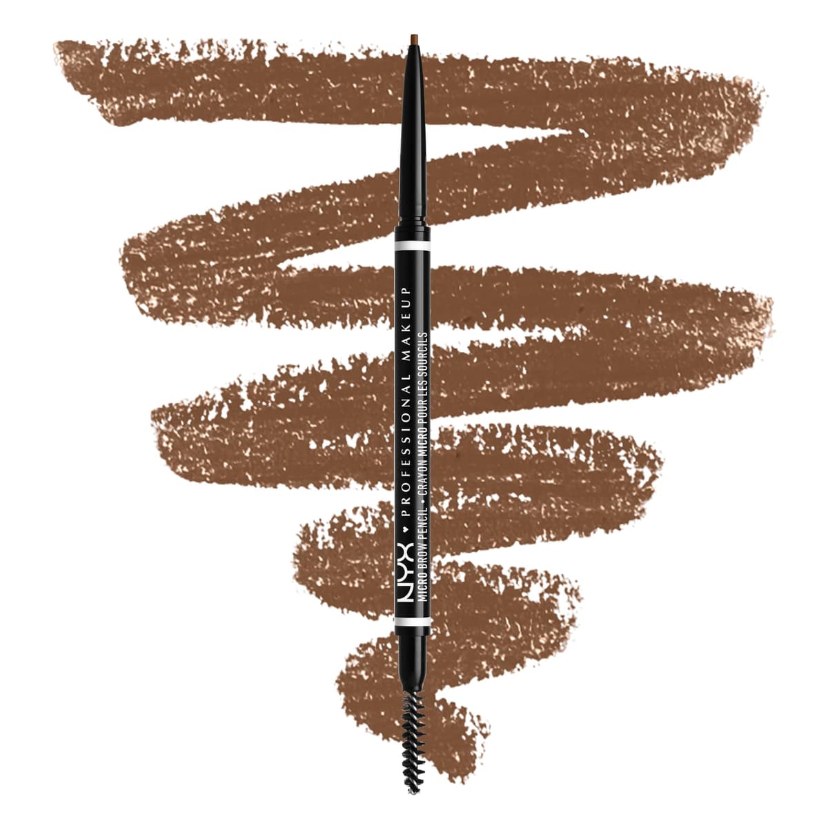 NYX Professional Makeup Micro Brow Pencil, Ultra Slim Eye Brow Pencil with Dual Ended Ultrafine Tip, Waterproof & Smudge-Resistant, Vegan Formula, Shade: Cool Ash Brown