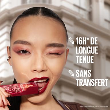 Maybelline New York Liquid Lipstick, Super Stay Vinyl Ink Sauce Liquid Lip Colour, Smudge-free Makeup, Long Lasting up to 16h, Shine Finish, No Budge, Vegan Formula, Shade: 200 Salsa view 4