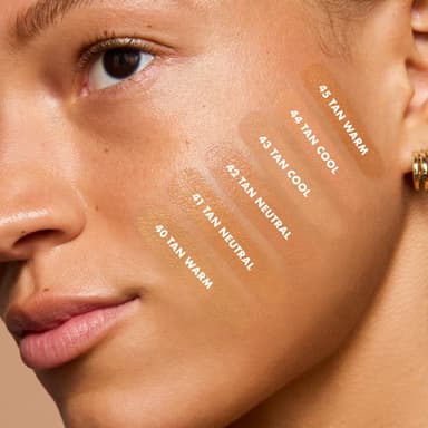 e.l.f. Soft Glam Foundation, Medium Coverage, Long-Lasting & Buildable Foundation For A Smooth, Satin Finish, Vegan & Cruelty-Free, 44 Tan Cool view 4