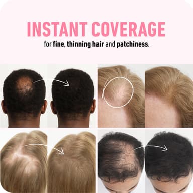 BOLDIFY Hair Fibres (12g) - Fill In Thinning and Fine Hair for an Instantly Fuller, Thicker Look - 14 Shades for Women and Men - Dark Grey view 3