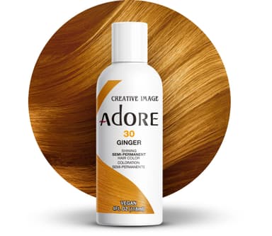 Adore Shining Semi Permanent Hair Colour, 30 Ginger view 1