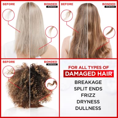 L'Oreal Paris Elvive Bond Repair Conditioner, with Citric Acid Complex, Deep Repair & Bonding Hair Care for Severely Damaged Hair, 98% Less Breakage, 82% Stronger, 150ml view 3