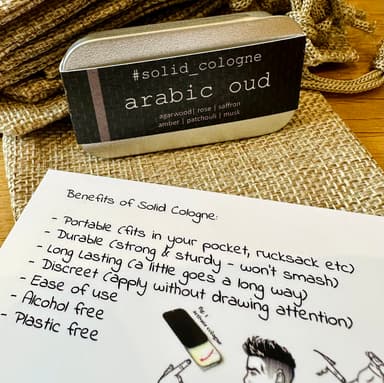 Solid Cologne - Made in Scotland (Arabic Oud) view 3