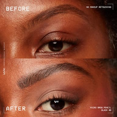 NYX Professional Makeup Micro Brow Pencil, Ultra Slim Eye Brow Pencil with Dual Ended Ultrafine Tip, Waterproof & Smudge-Resistant, Vegan Formula, Shade: Espresso, Pack of 2 view 3