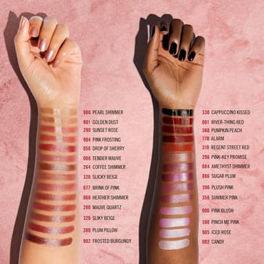 Rimmel Lasting Finish Lipstick 320 Silky Beige, Creamy Satin Finish, Long Lasting 8 HR Wear, Comfortable Formula, Rich Pigment view 3