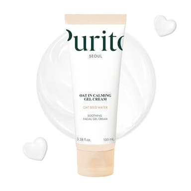 PURITO Oat In Calming Gel Cream, Oat Seed Water, Lightweight Non-Sticky Moisturizer, Non-Comedogenic, Fragrance-Free, Korean Skincare, 100ml 3.38 fl.oz view 1