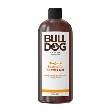 BULLDOG SKINCARE - Ginger and Patchouli Shower Gel | Zesty and Energising Scent | 500 ml view 1