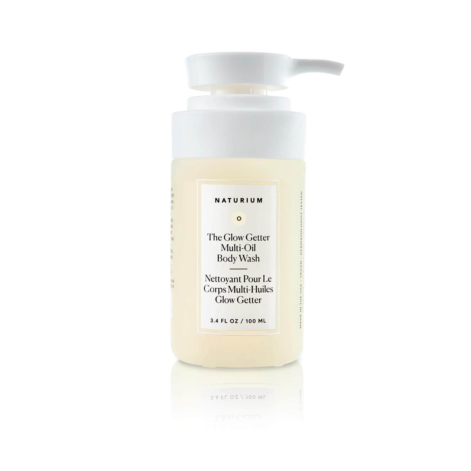Naturium The Glow Getter Multi-Oil Hydrating Body Wash, Gentle Cleanser - Mini