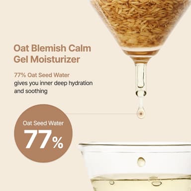 PURITO Oat In Calming Gel Cream, Oat Seed Water, Lightweight Non-Sticky Moisturizer, Non-Comedogenic, Fragrance-Free, Korean Skincare, 100ml 3.38 fl.oz view 3