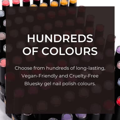 Bluesky Gel Nail Polish, Winter Sky A057, Dark Blue, Long Lasting, Chip Resistant, 10 ml ((Requires Drying Under UV LED Lamp) view 4