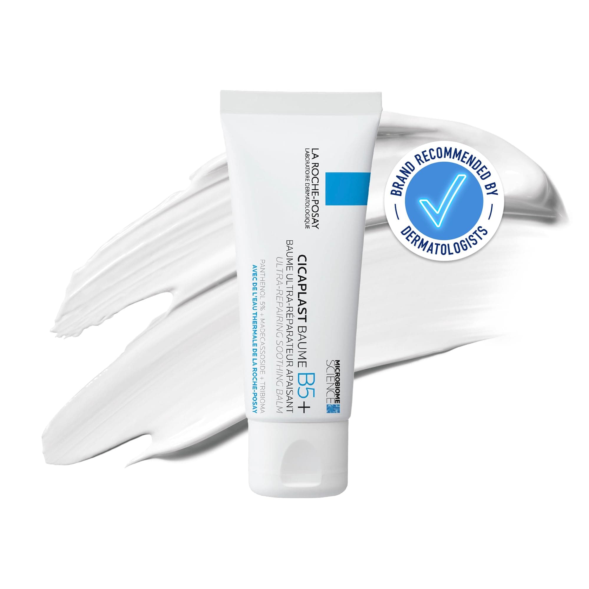 La Roche-Posay Cicaplast Baume B5+, Multi-Purpose Soothing Balm, Skin Barrier Repair Formula, Panthenol, Madecassoside, Prebiotic Tribioma For Irritated Sensitive Skin, 40ml
