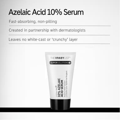 The INKEY List Azelaic Acid 10% Serum 30ml, Day/Night Cream, Targets Redness, Fast Absorbing Skincare, Vegan Friendly, Suitable For All Skin Types view 2
