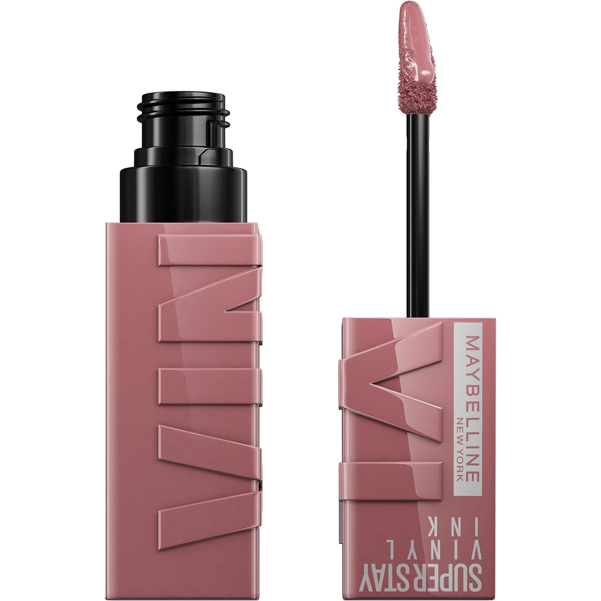 Maybelline New York Super Stay Vinyl Ink Liquid Lip Colour, 16HR Long-Lasting, Ultra-Pigmented, Smudge & Transfer-Proof, High Shine Finish, Vegan Formula for Comfortable Wear, Shade: 110 Awestruck