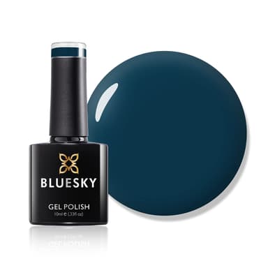 Bluesky Gel Nail Polish, Winter Sky A057, Dark Blue, Long Lasting, Chip Resistant, 10 ml ((Requires Drying Under UV LED Lamp) view 1