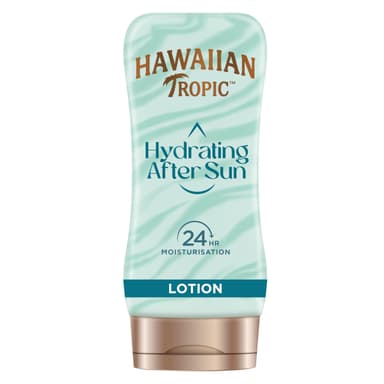 Hawaiian Tropic Hydrating After Sun - Helps to preserve your tan, 180 ml, 24-Hour Moisturisation, With Aloe Vera, Vegan view 1