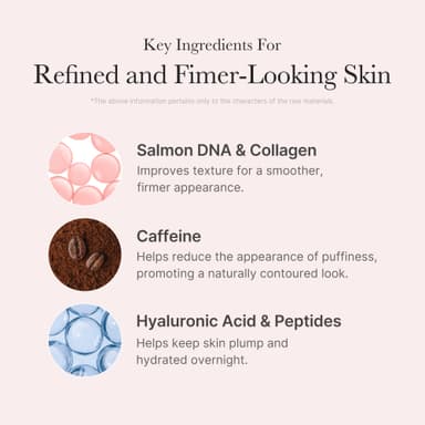 Medicube PDRN Caffeine Overnight Wrapping Peel Off Facial Mask | Firming, Depuffing & Hydration | Salmon DNA + Caffeine + Collagen For Refined, Glass Skin & Face Contour Support | Korean Skin Care view 4