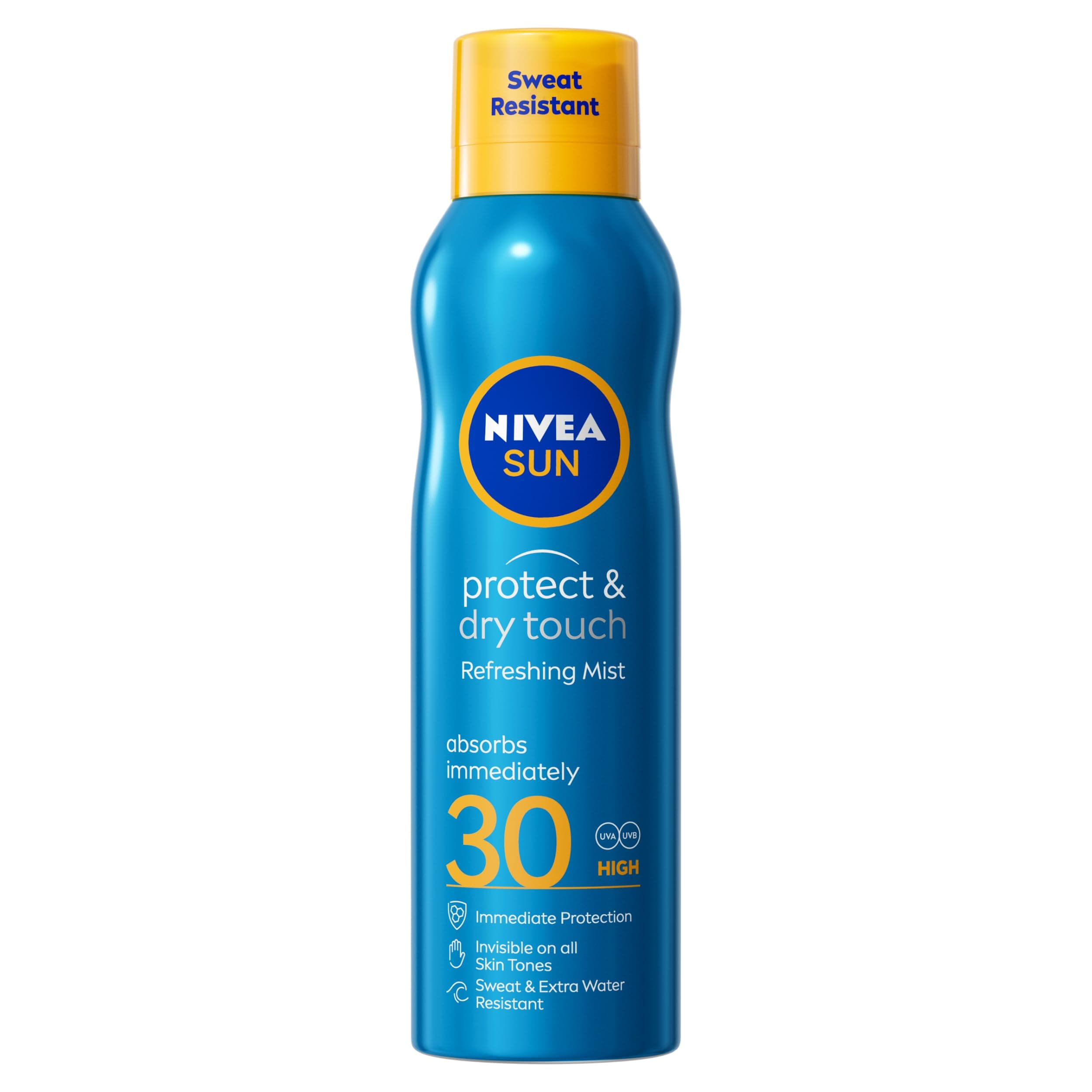 Nivea Sun Protect & Refresh Cool Invisible Spray SPF 30 Waterproof 200 ml Packaging May Vary