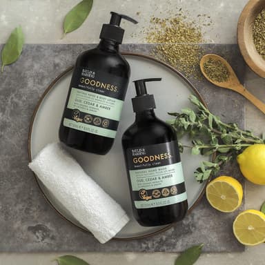 Baylis & Harding Goodness Oud, Cedar & Amber Hand & Body Lotion, 500 ml (Pack of 3) - Vegan Friendly view 4