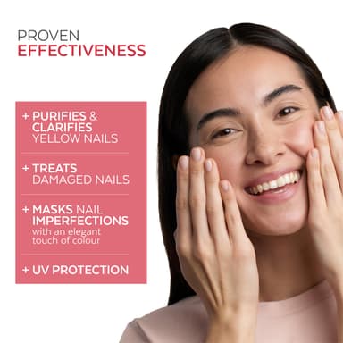 PODERM Nail Care Polish with Tea Tree - Baby Pink | Swiss Lab - 8ML | Enriched with Tea Tree, Silicon & Biotin | Purifies, Clarifies & Nourishes Yellow Nails | Created by a Podiatrist view 2