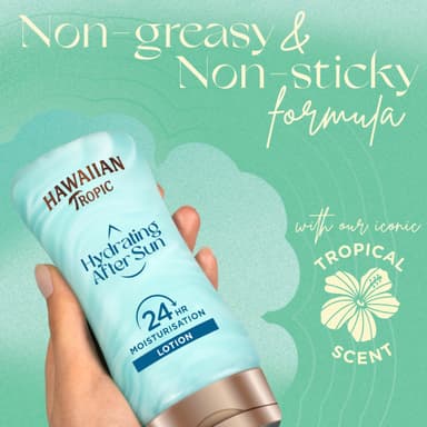 Hawaiian Tropic Hydrating After Sun - Helps to preserve your tan, 180 ml, 24-Hour Moisturisation, With Aloe Vera, Vegan view 4