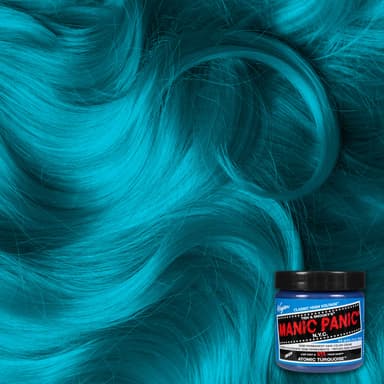 Manic Panic Atomic Turquoise Classic Creme, Vegan, Cruelty Free, Semi Permanent Hair Dye 3 x 118 ml view 3